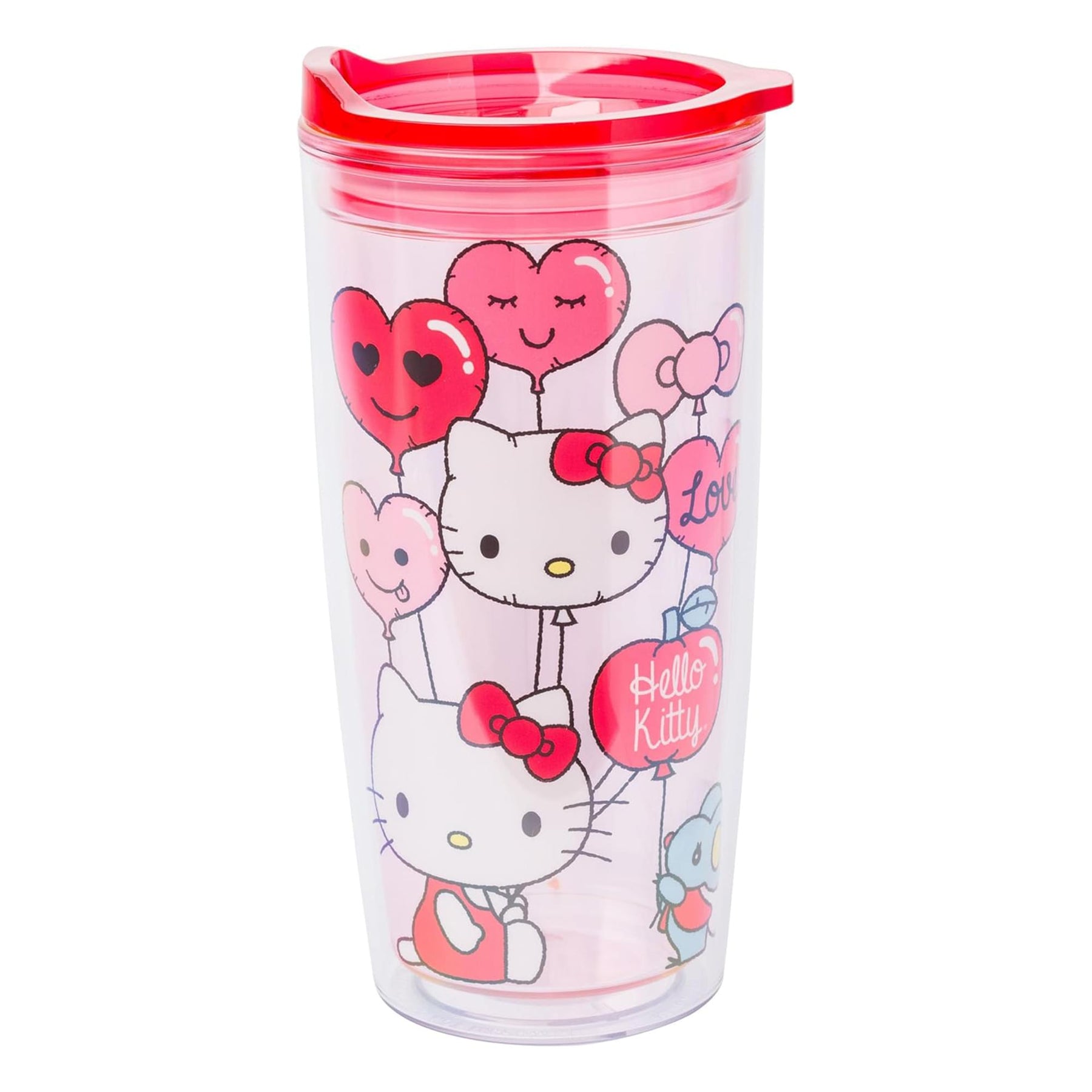 Sanrio Hello Kitty Love in the Air 20oz Double Wall Travel Tumbler w/ Lid