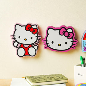 Sanrio Hello Kitty Waving Die-Cut Wooden Wall Art Sign