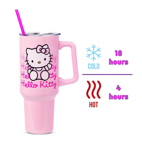 Sanrio Hello Kitty Pink Stainless Steel Tumbler | Holds 40 Ounces