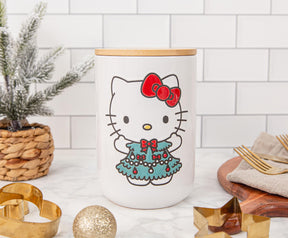 Sanrio Hello Kitty Holiday 7-Inch Ceramic Snack Jar