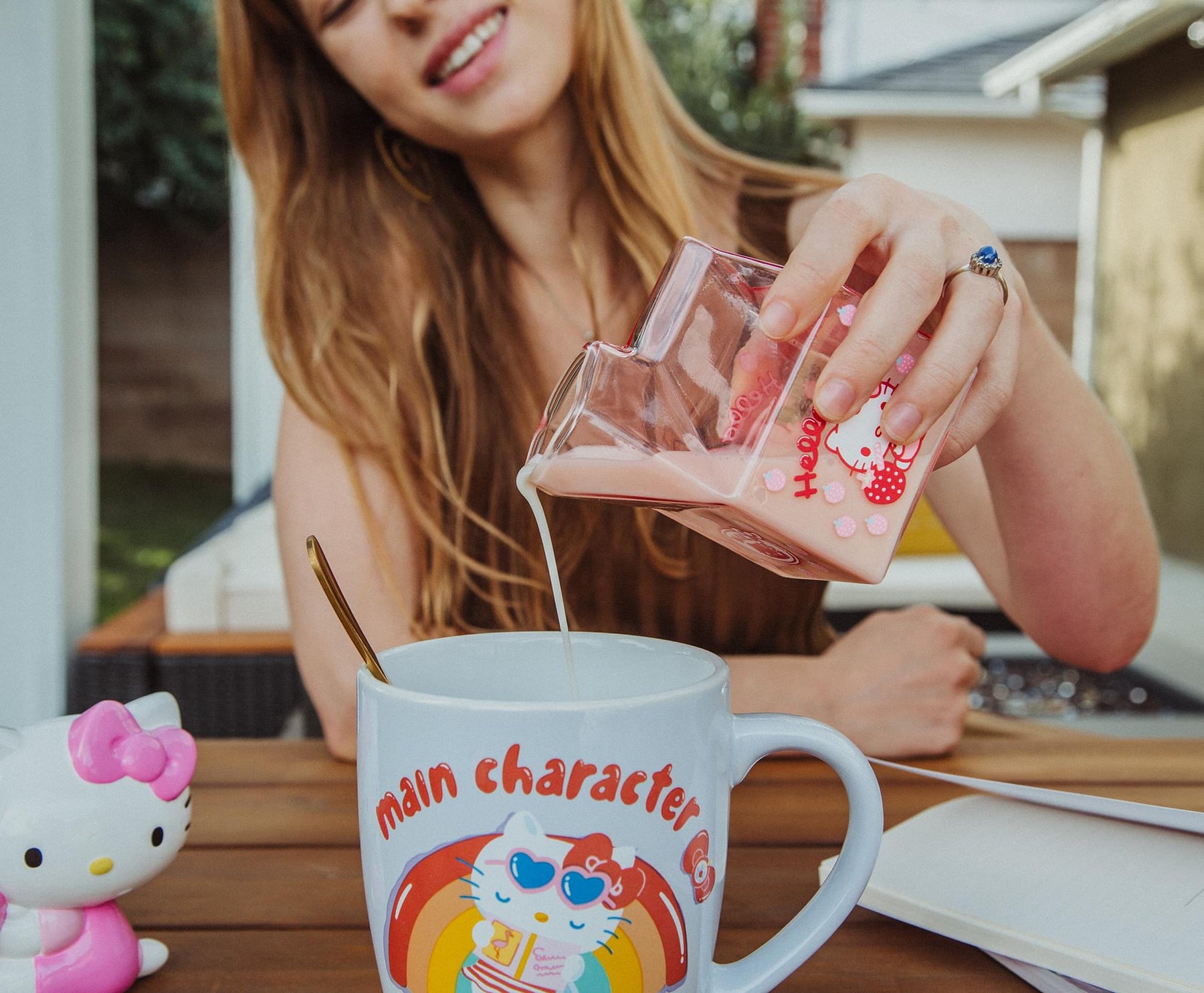 Hello kitty strawberry charms 