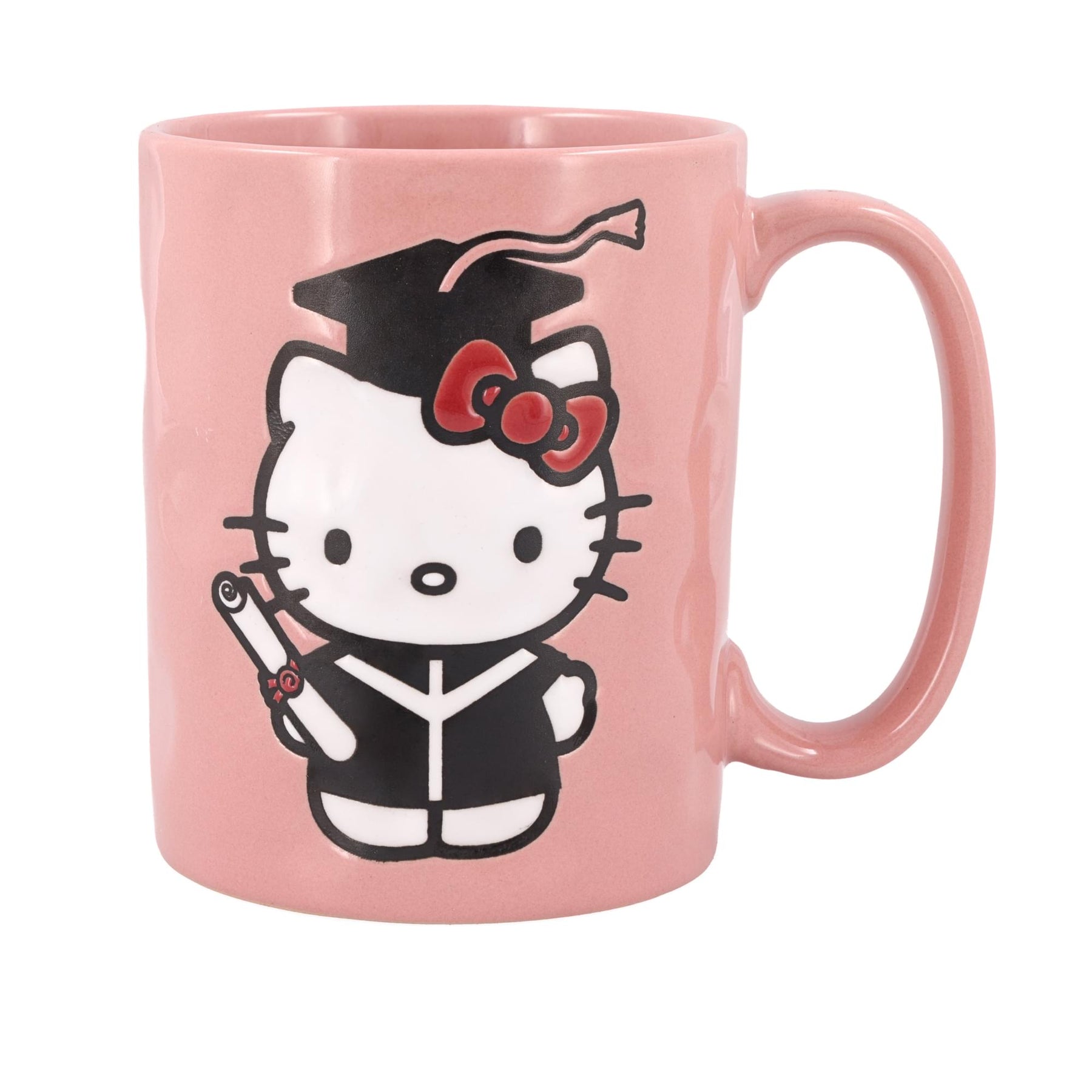 Sanrio Hello Kitty Graduation Ceramic Pottery Mug | Holds 17 Ounces