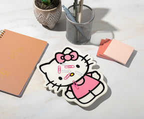 Sanrio Hello Kitty Pink Outfit Sculpted Ceramic Trinket Tray Dish