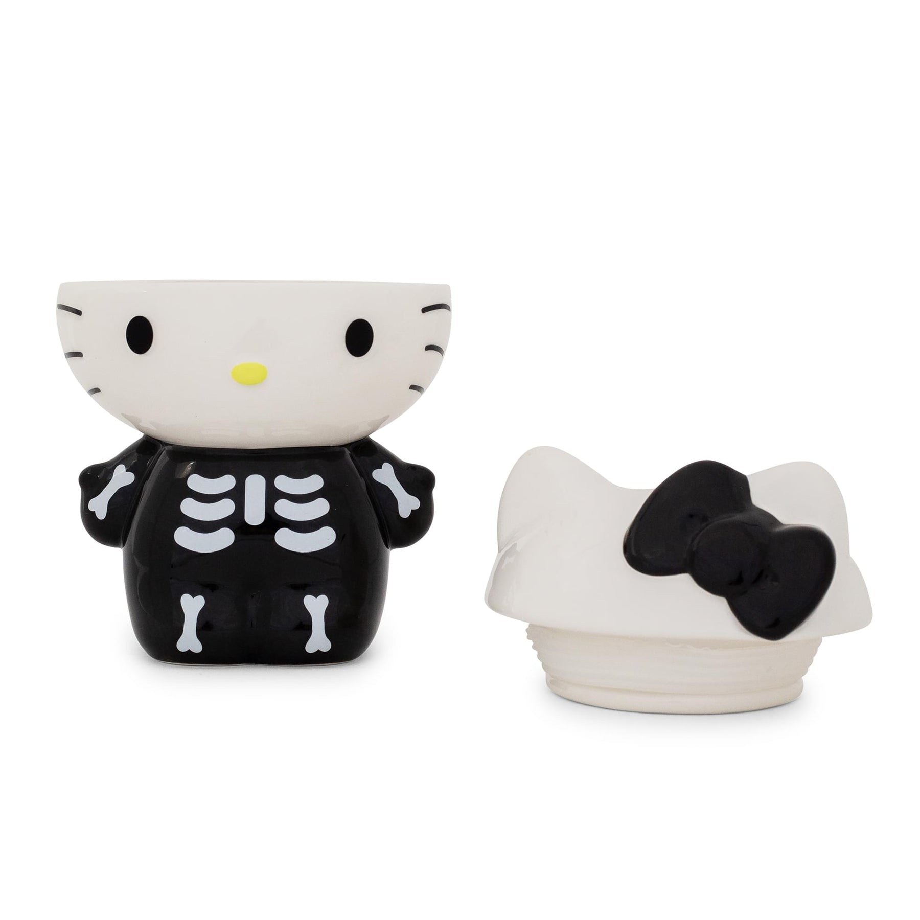 Sanrio Hello Kitty Skeleton 6-Inch Ceramic Snack Jar