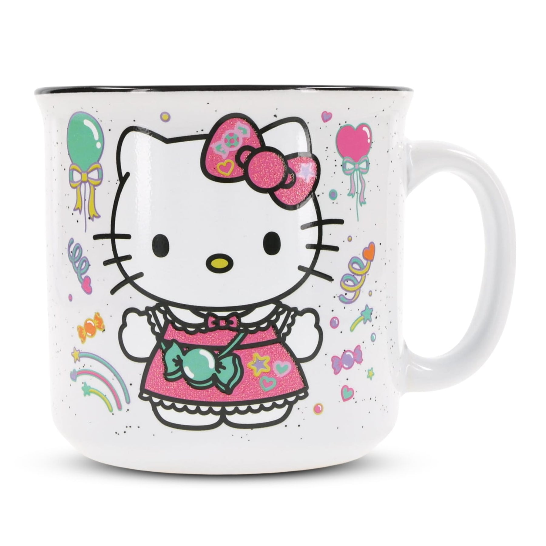 Sanrio Hello Kitty "Happy Birthday" Ceramic Camper Mug | Holds 20 Ounces