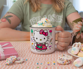 Sanrio Hello Kitty "Happy Birthday" Ceramic Camper Mug | Holds 20 Ounces