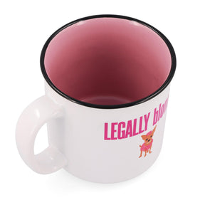 Legally Blonde "Bend and Snap" Ceramic Camper Mug | Holds 20 Ounces