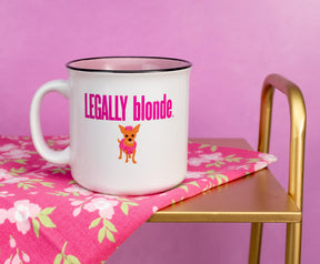 Legally Blonde "Bend and Snap" Ceramic Camper Mug | Holds 20 Ounces