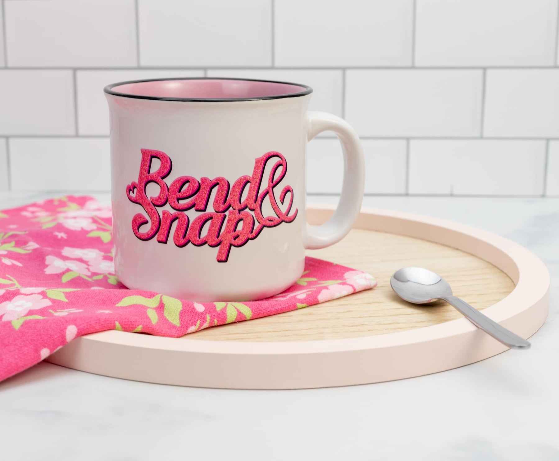 Legally Blonde "Bend and Snap" Ceramic Camper Mug | Holds 20 Ounces