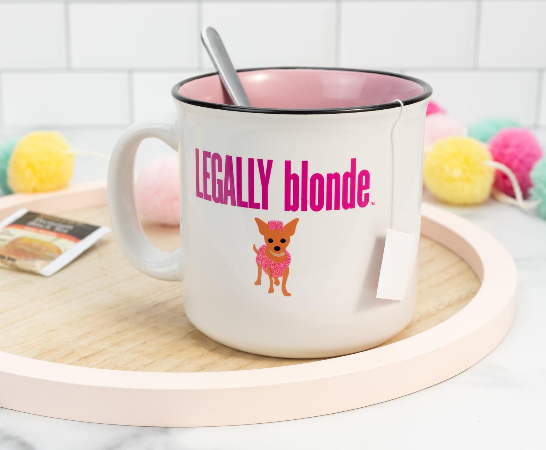 Legally Blonde "Bend and Snap" Ceramic Camper Mug | Holds 20 Ounces