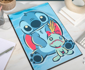 Disney Lilo & Stitch Scrump 13 x 19 Inch Hanging Wood Wall Art