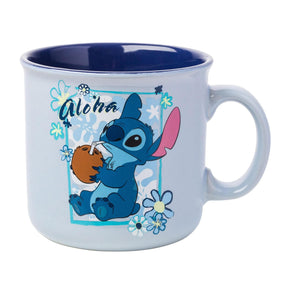 Disney Lilo & Stitch Coconut 20oz Ceramic Camper Mug