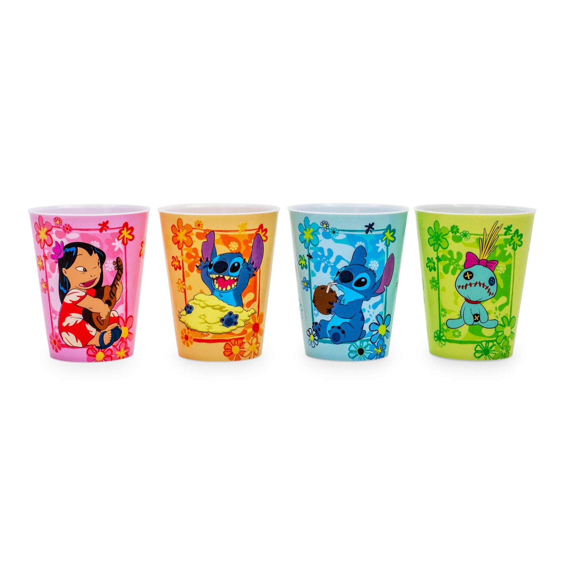 Lilo and Stitch 4pc Shot Glass Set Ohana