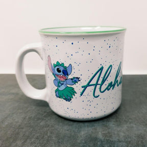 Disney Lilo & Stitch Aloha 20oz Ceramic Camper Mug