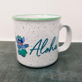 Disney Lilo & Stitch Aloha 20oz Ceramic Camper Mug