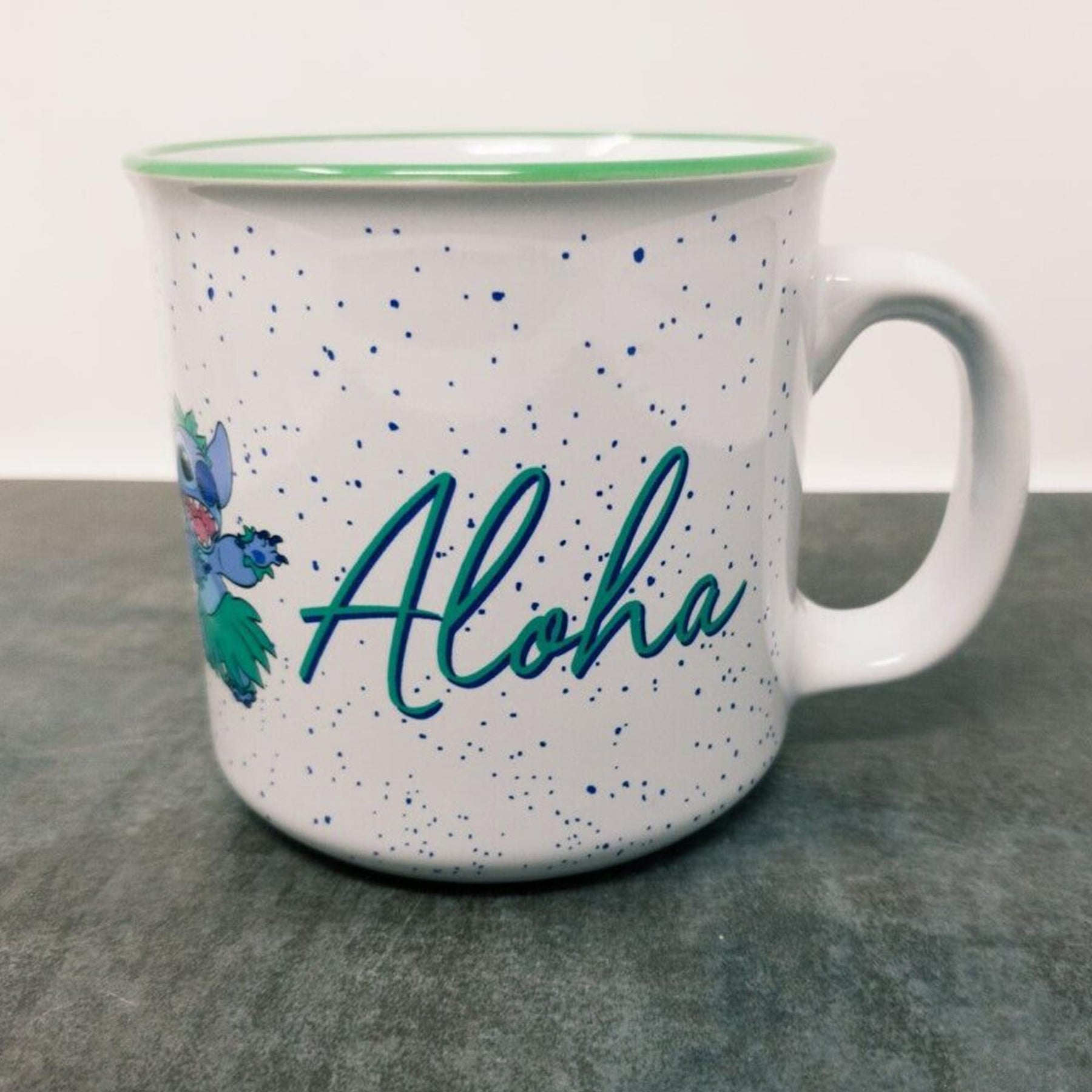 Disney Lilo & Stitch Aloha 20oz Ceramic Camper Mug