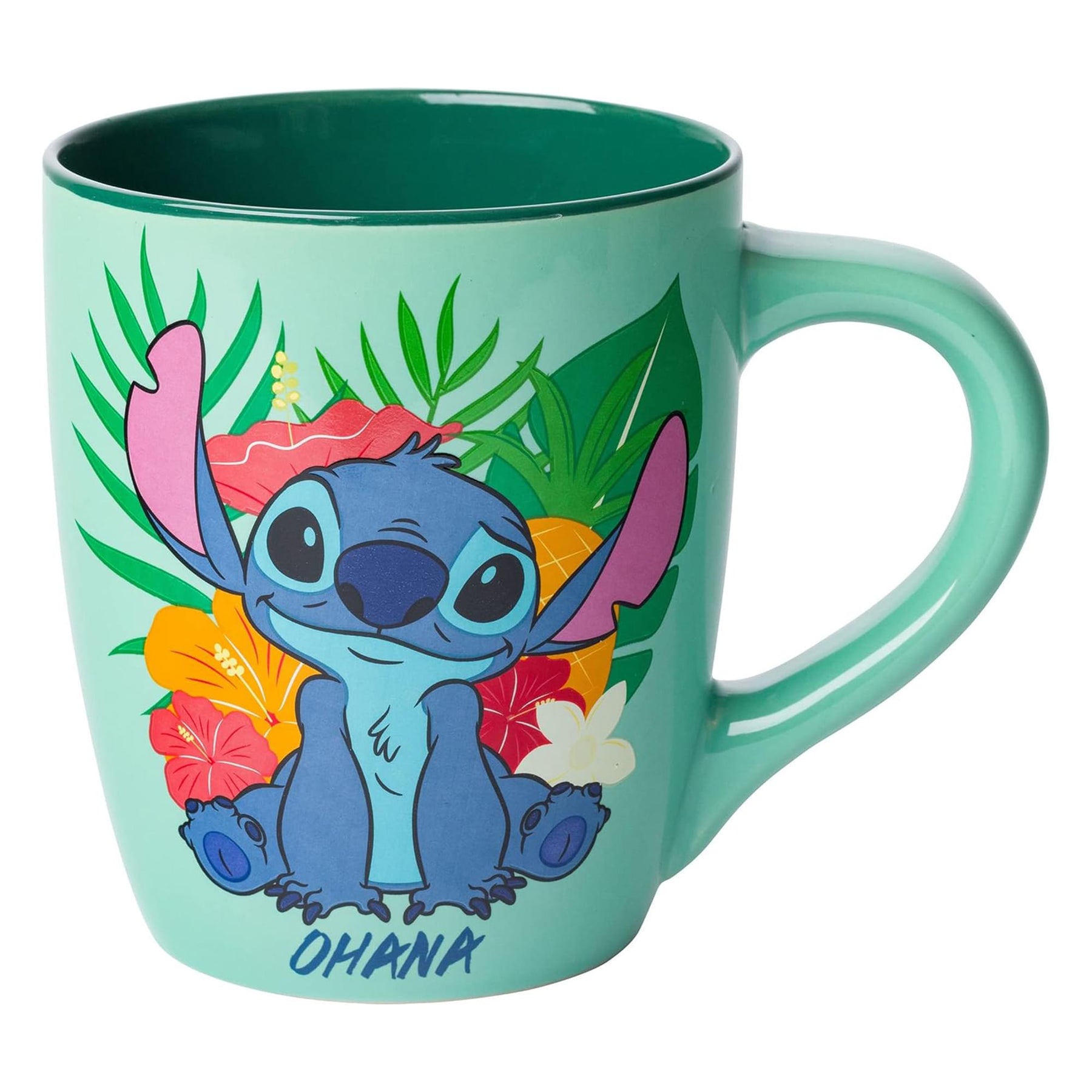 Disney Lilo & Stitch Tropical Ohana Sitting 25 Ounce Ceramic Mug