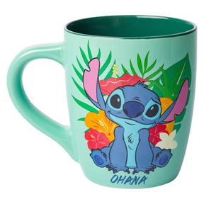 Disney Lilo & Stitch Tropical Ohana Sitting 25 Ounce Ceramic Mug