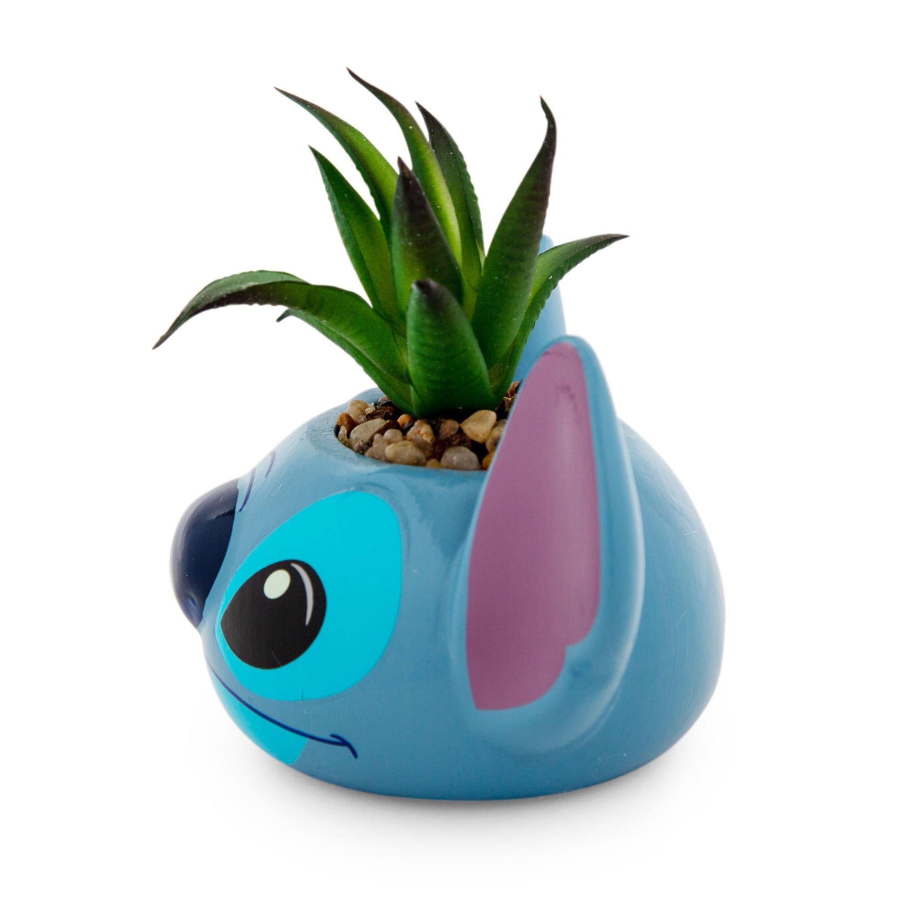 Disney Lilo & Stitch 3-Inch Ceramic Mini Planter with Artificial Succulent