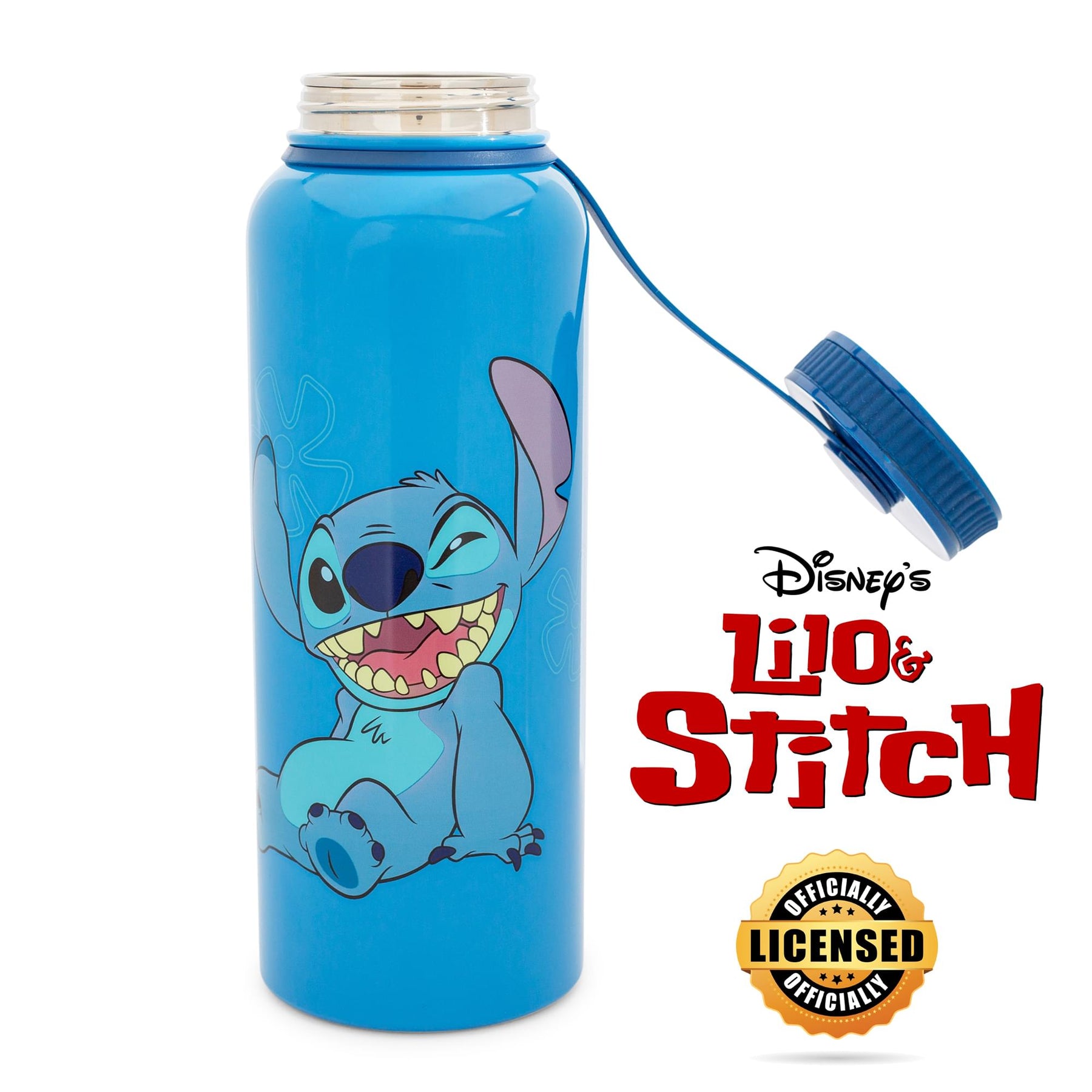 Lilo and Stitch Version 2 Water Bottle or Tumbler, Personalized