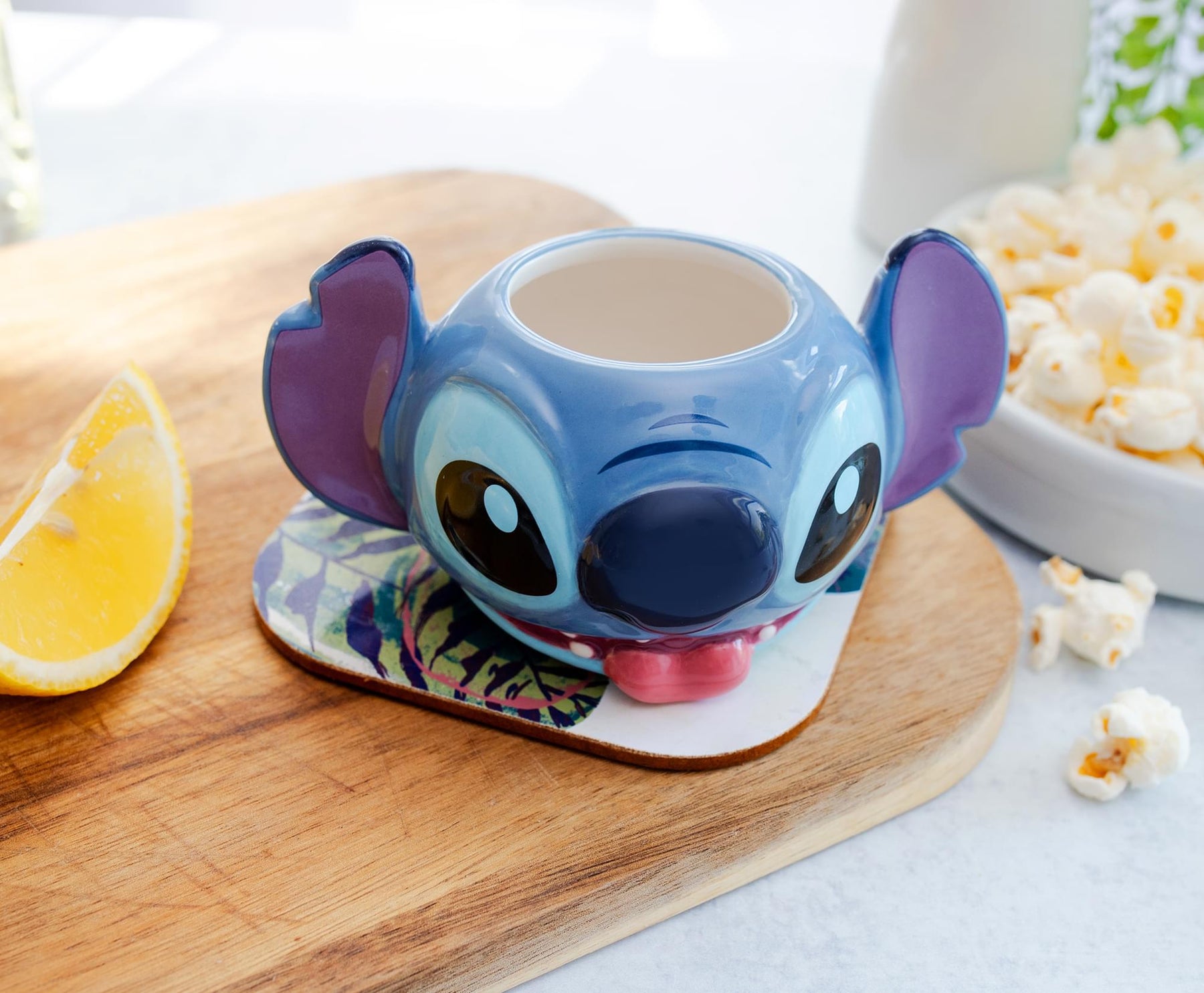 Silver Buffalo Disney Lilo & Stitch Experiment 626 Face 3d Sculpted Ceramic  Mug