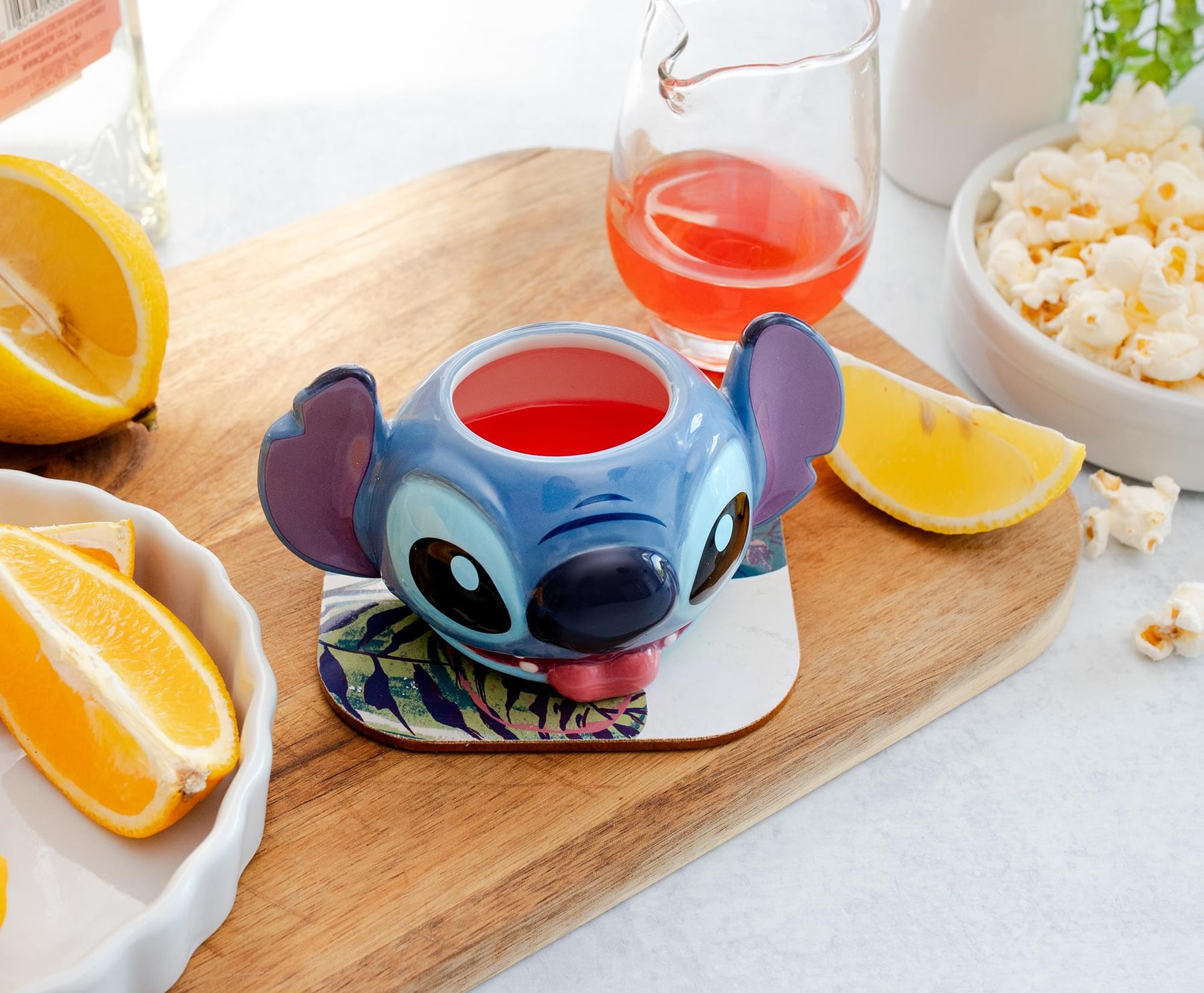 Disney Snacks Stitch Glass Cup – Prestige Prints