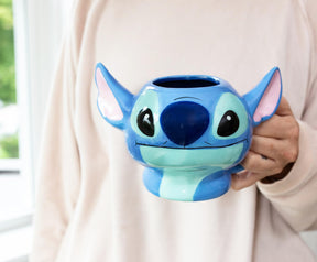 Disney Lilo & Stitch 3D Sculpted Ceramic Mug | Holds 20 Ounces