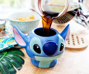 Disney Lilo & Stitch 3D Sculpted Ceramic Mug | Holds 20 Ounces