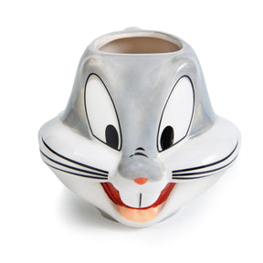 Looney Tunes Bugs Bunny Sculpted Ceramic Mug | Holds 22 Ounces