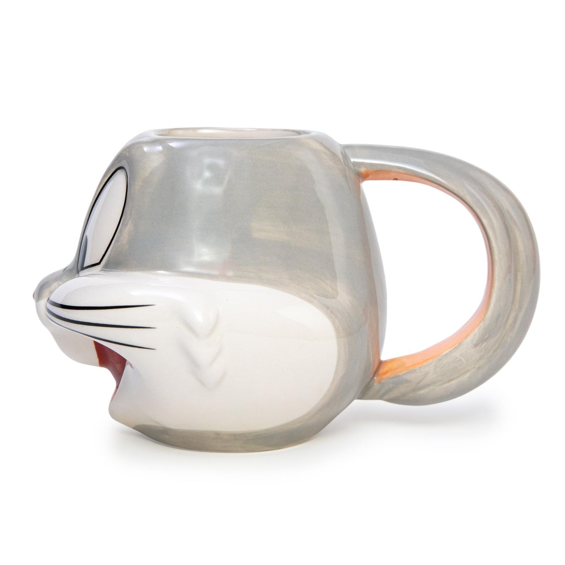 Looney Tunes Bugs Bunny Sculpted Ceramic Mug | Holds 22 Ounces