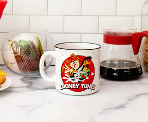 Warner Bros. Looney Tunes Ceramic Camper Mug | Holds 20 Ounces