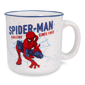 Marvel Spider-Man "Amazing Since 1962" Ceramic Camper Mug | Holds 20 Ounces