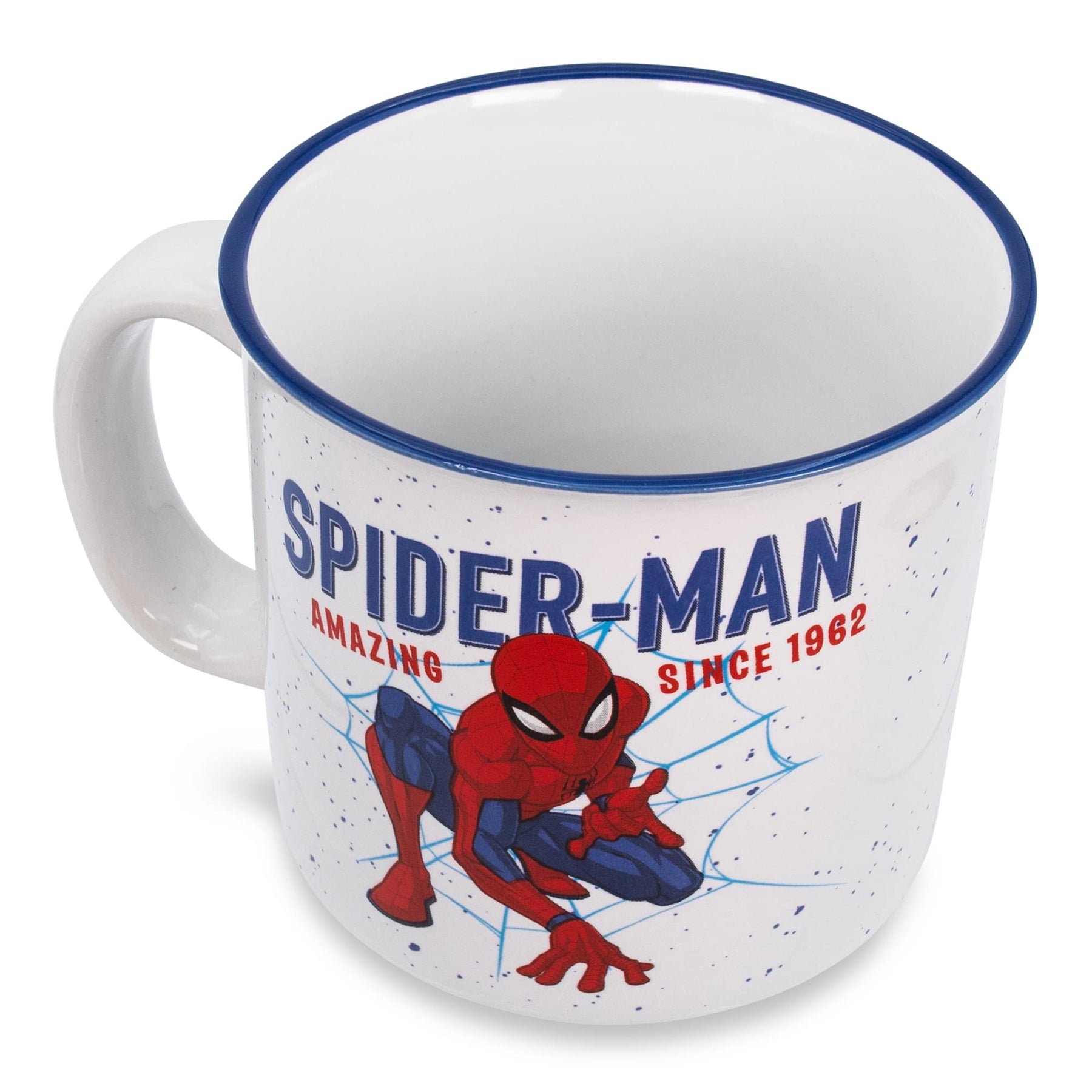 Marvel Spider-Man "Amazing Since 1962" Ceramic Camper Mug | Holds 20 Ounces