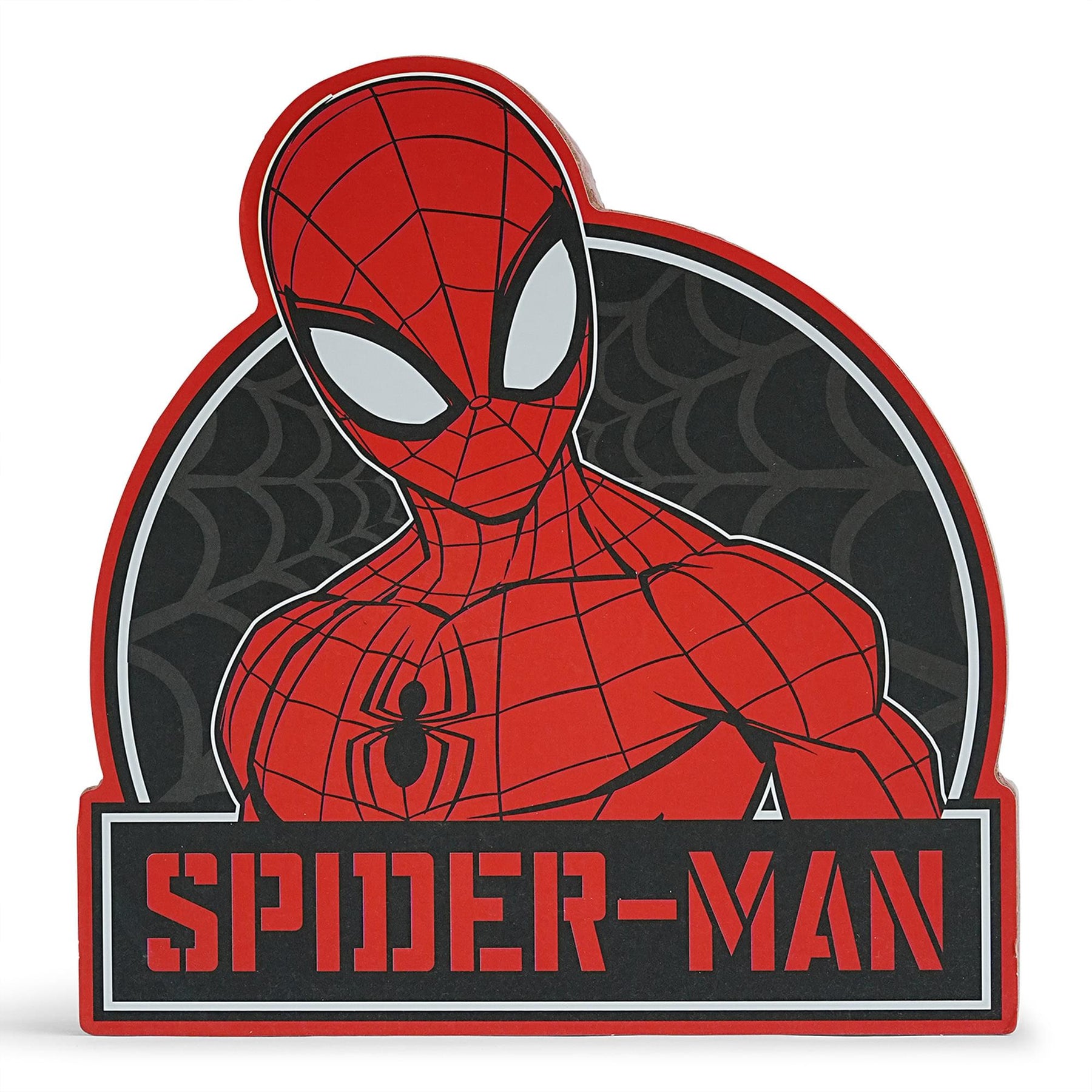 Marvel Spider-Man Die-Cut Wooden Wall Art Sign