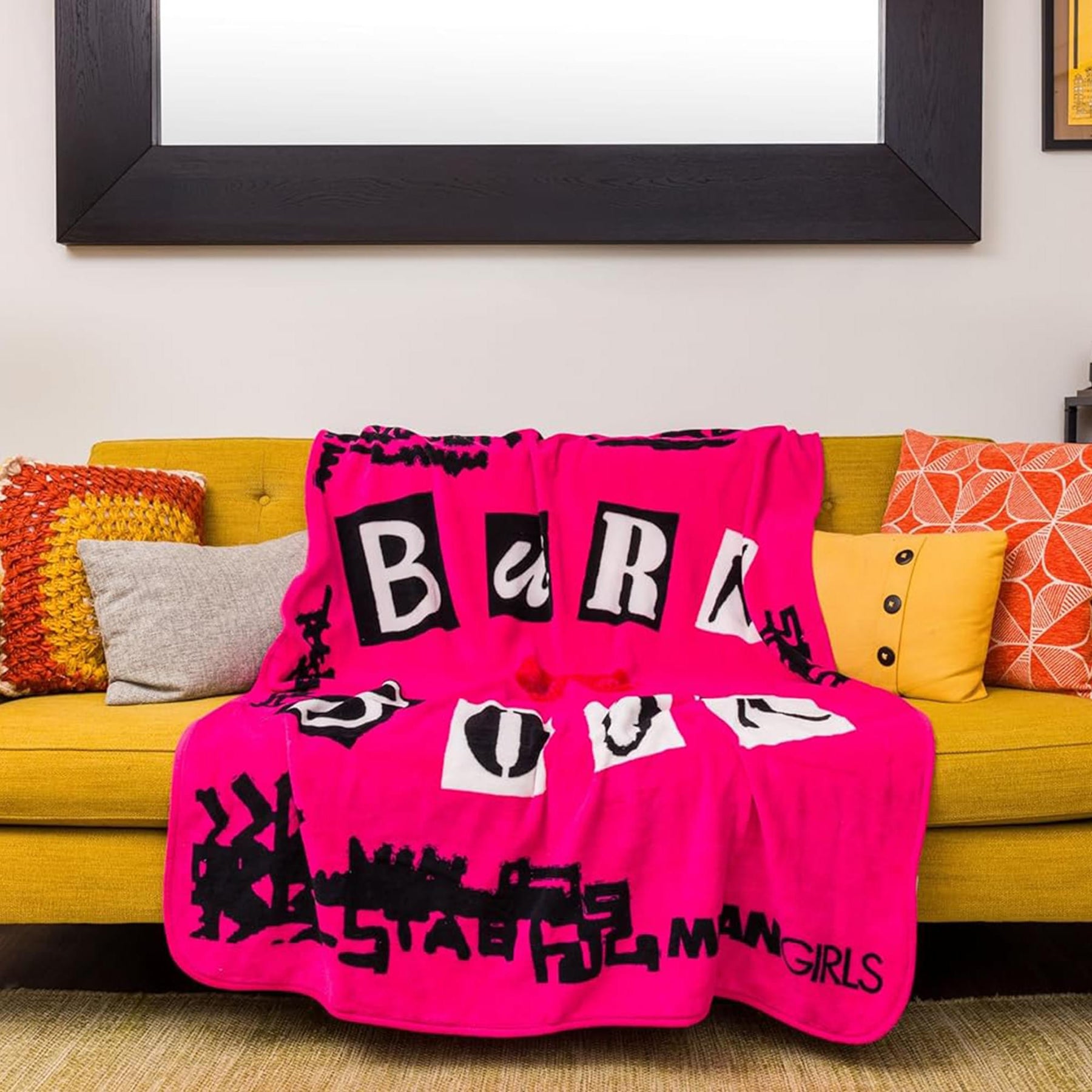 Mean Girls Burn Book 45 x 60 Inch Fleece Throw Blanket