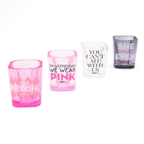 Mean Girls Quotes 2-Ounce Mini Shot Glasses | Set of 4