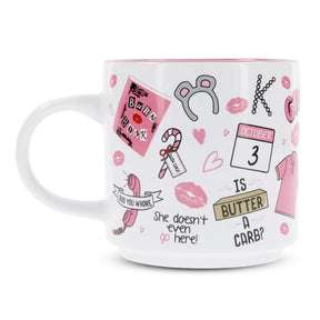 Mean Girls Icons Single Stackable Ceramic Mug | Holds 13 Ounces