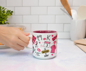 Mean Girls Icons Single Stackable Ceramic Mug | Holds 13 Ounces