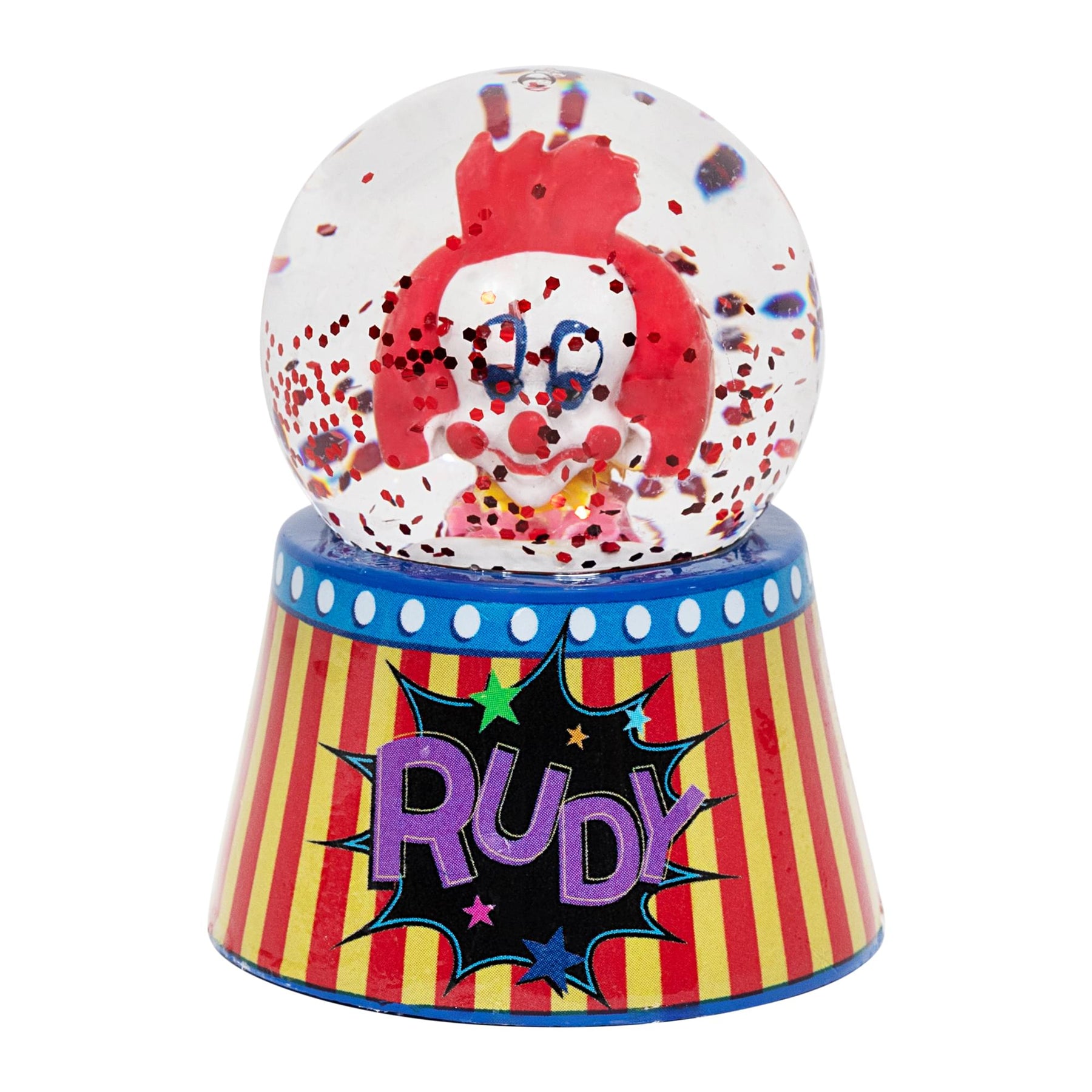 Killer Klowns From Outer Space Rudy Mini Light-Up Snow Globe | 3 Inches Tall