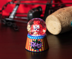 Killer Klowns From Outer Space Rudy Mini Light-Up Snow Globe | 3 Inches Tall