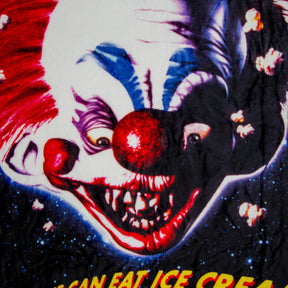 Killer Klowns From Outer Space Original Poster Raschel Throw Blanket