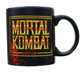 Mortal Kombat Arcade Logo 20 Ounce Ceramic Mug