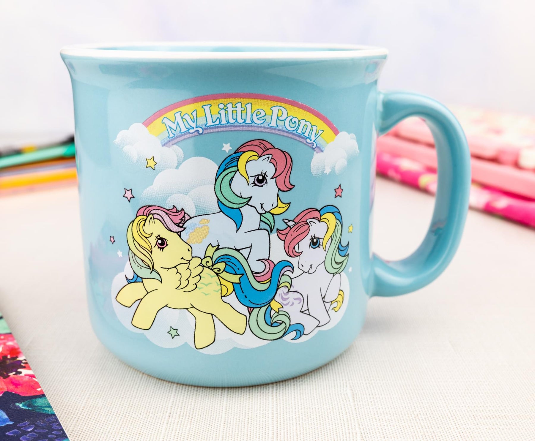 My Little Pony Trio Ceramic Camper Mug | Holds 20 Ounces