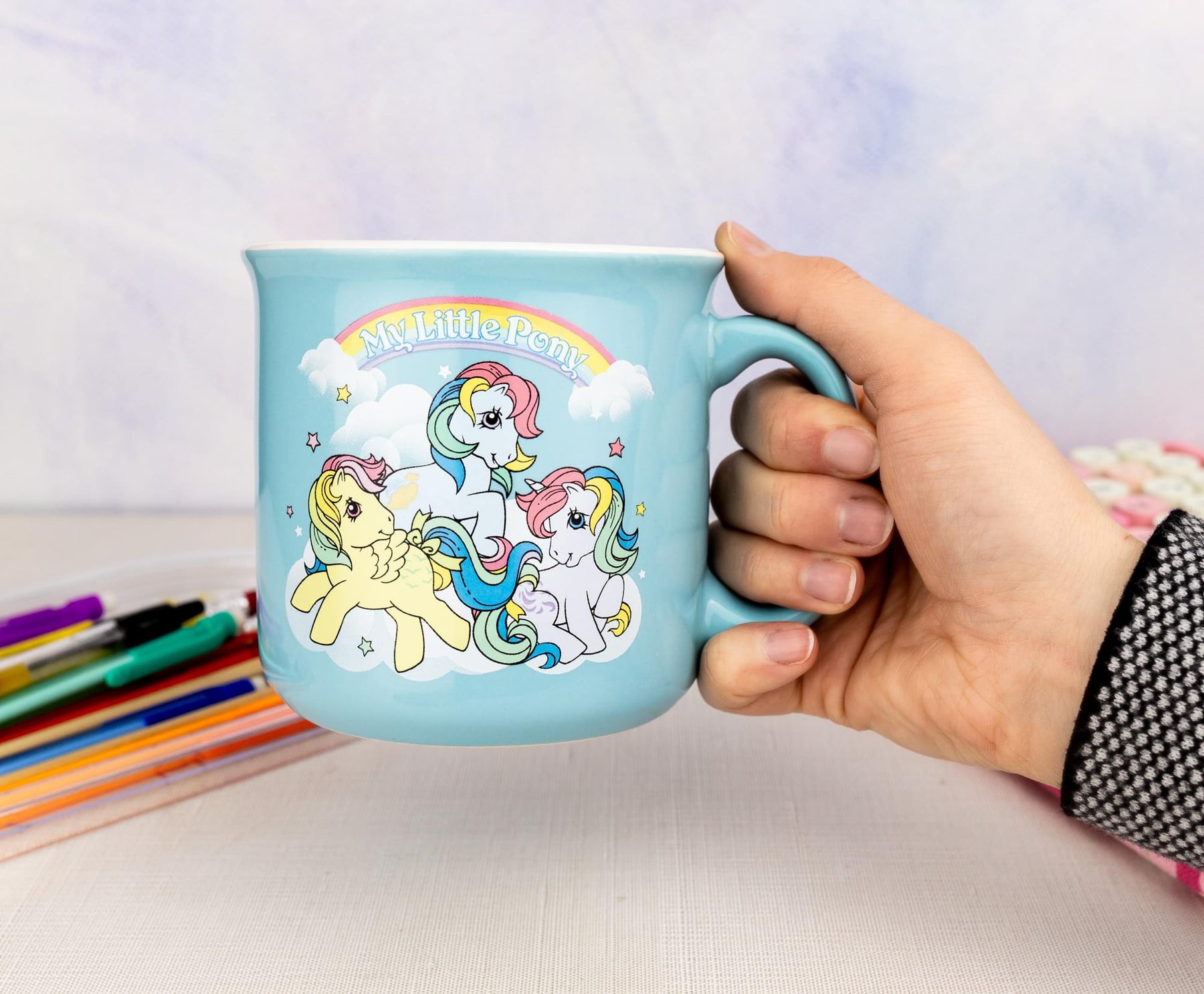 My Little Pony Trio Ceramic Camper Mug | Holds 20 Ounces