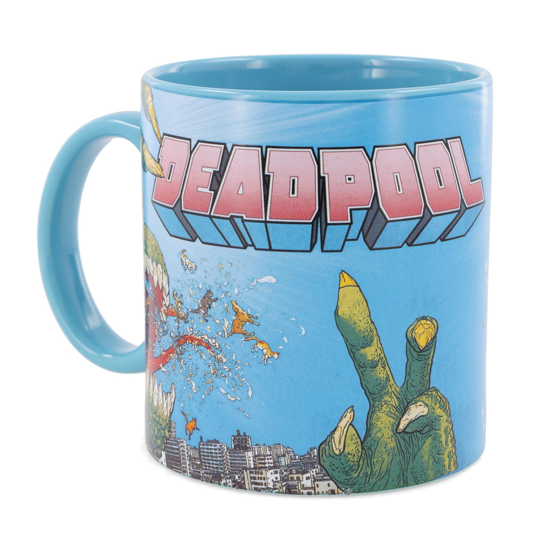 Marvel Deadpool and Unicorn "Best Mug Ever" Ceramic Mug | Holds 20 Ounces