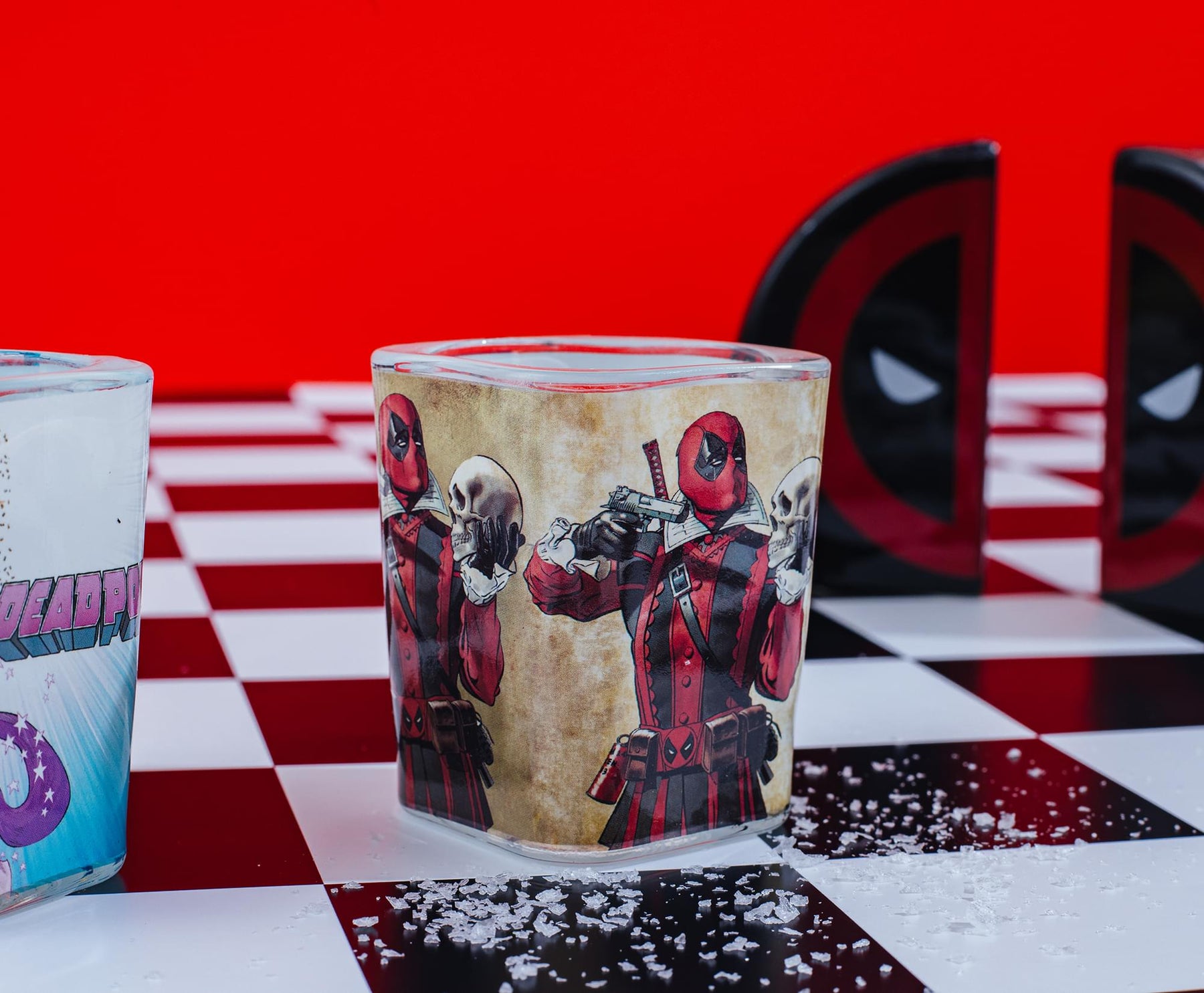 Marvel Deadpool 2-Ounce Mini Shot Glasses | Set of 4