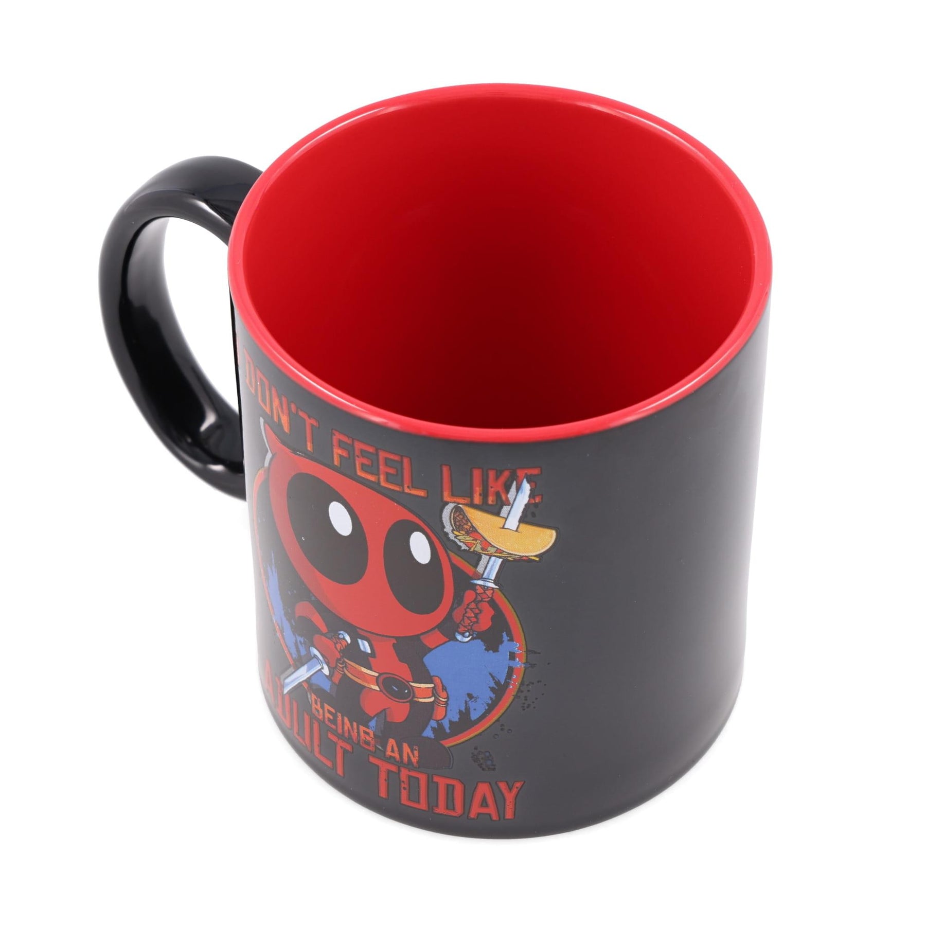 Marvel Deadpool "Don't Feel Like Being An Adult" Ceramic Mug | Holds 20 Ounces