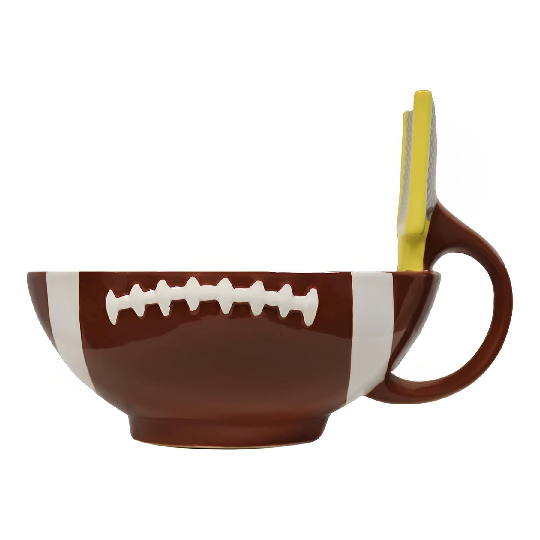 Silver Buffalo Officially Licensed MAX’IS Creations The Mug With A Goalpost! Game On Edition, 15 oz Football Mug