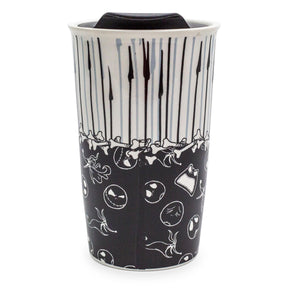 Disney Nightmare Before Christmas Jack with Bones Ceramic Travel Mug | 10 Ounces