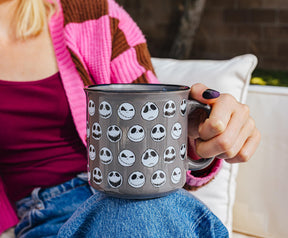 Disney The Nightmare Before Christmas Jack Skellington Expressions Camper Mug